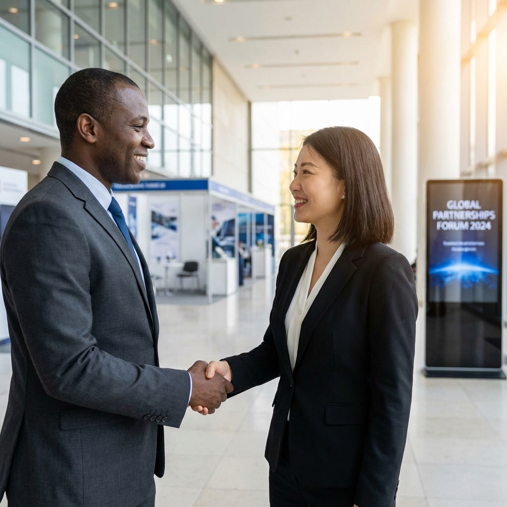 African and Chinese business partnership